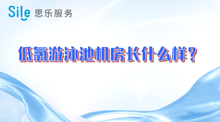 低氯游泳池機房長什么樣？